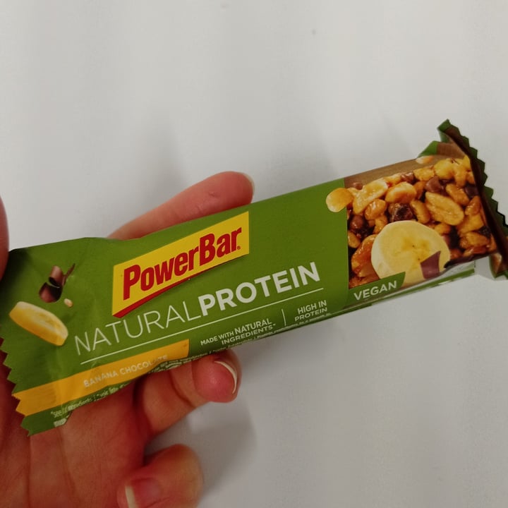 photo of Power bar Natural Protein Banana & Chocolate shared by @vegantofeelgood on  15 Feb 2022 - review