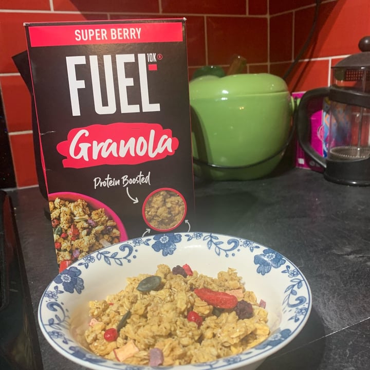 photo of Fuel 10k Super Berry protein boosted granola shared by @ddraig on  24 Jan 2022 - review