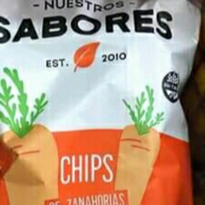 photo of Nuestros Sabores Chips de Zanahoria y Sal Marina shared by @taylor200 on  23 Oct 2020 - review