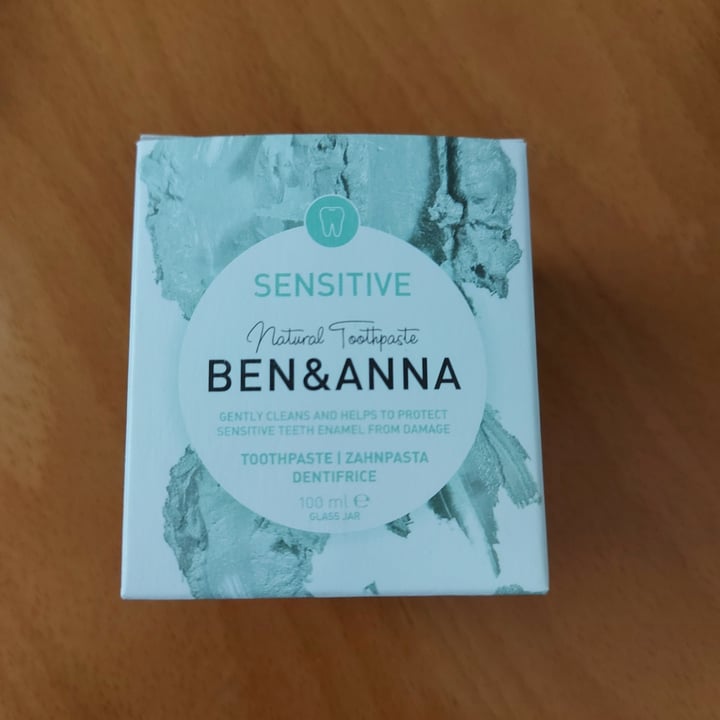 photo of Ben & Anna Sensitive Natural Toothpaste shared by @salerena on  28 Oct 2021 - review