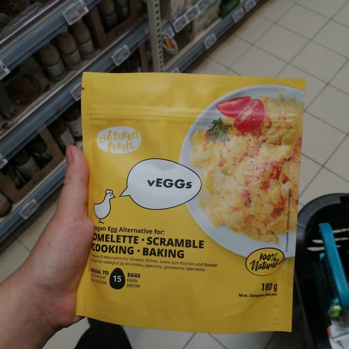 photo of Cultured Foods Vegan Egg Alternative For Omelette, Scramble, Cooking, Baking shared by @imola on  16 Sep 2022 - review