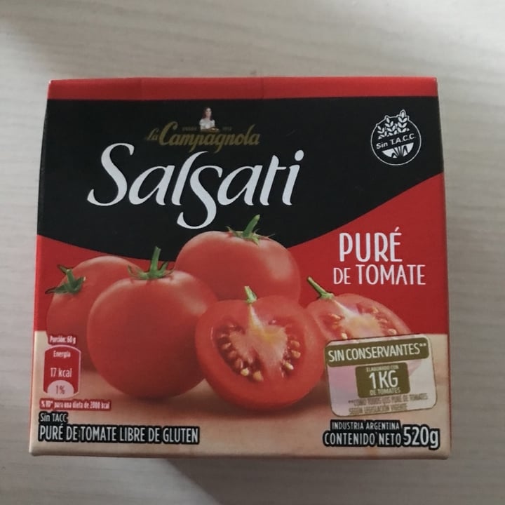 photo of La Campagnola Puré de Tomate shared by @acorte on  21 Apr 2020 - review