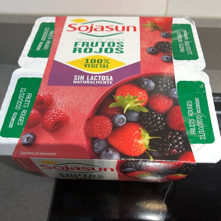 photo of Sojasun Yogur Frutos Rojos shared by @loula on  05 Oct 2020 - review