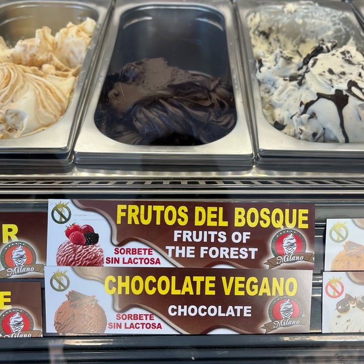 photo of Helados Artesanales Milano Chocolate Vegano shared by @laysvinagreta on  13 Nov 2022 - review