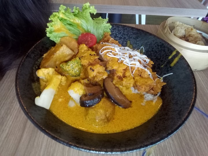 photo of Vegan Curry Rice with Mother Earth VCR Signature Curry Katsu Don shared by @veganspicegirl on  30 Nov 2019 - review