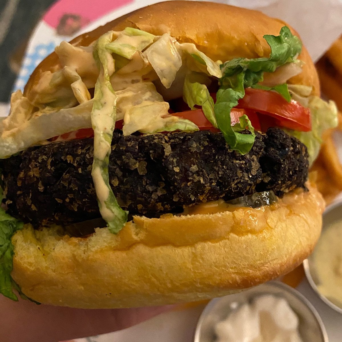 Big Wheel Burger Yam & Black Bean Burger Reviews abillion