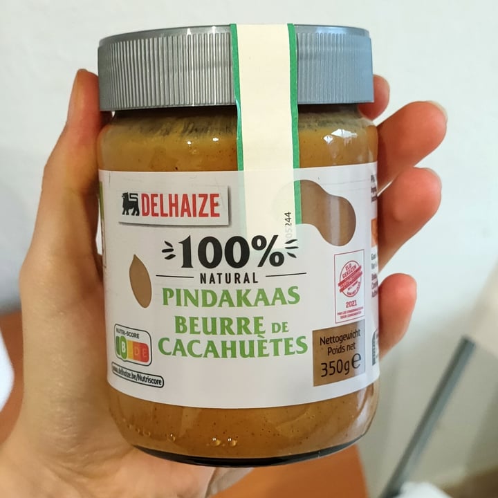 review photo of delhaize Smooth Peanut butter - 100% peanuts shared by @veryvegaia on 23 Jan 2022 - review