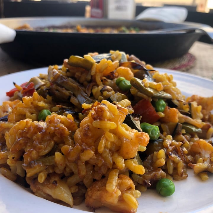 photo of Restaurante Son De Mar Paella vegana shared by @veggielori on  29 Jul 2019 - review