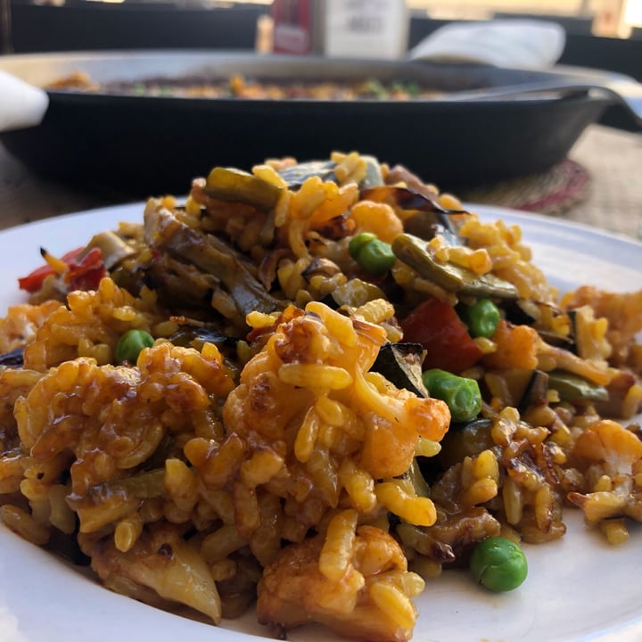 review photo of Restaurante Son De Mar Paella vegana shared by @veggielori on 29 Jul 2019 - review