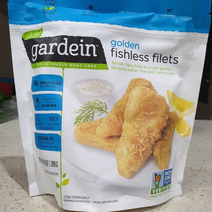 review photo of Gardein Golden Plant Based F'sh Filets shared by @bronnyv on 09 Jul 2020 - review