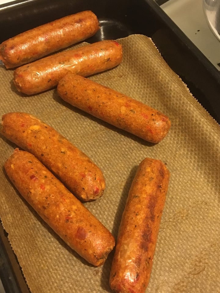 review photo of Plant Menu Red pepper & butternut squash sausages shared by @hollydylan on 11 Feb 2020 - review