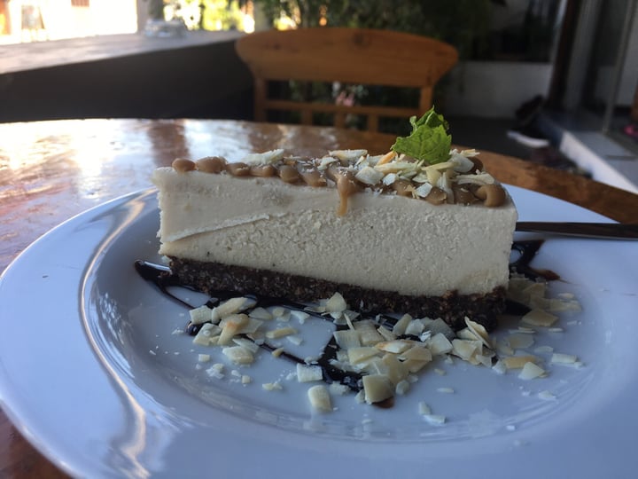 photo of Ganita Cafe Caramel Cashew Coconut Cheesecake shared by @gillhibbitt on  10 Dec 2019 - review
