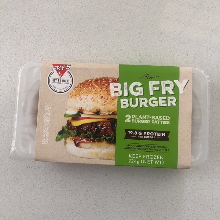 photo of Fry's Family Food The Big Fry Burger shared by @tinabeckx on  19 Oct 2020 - review