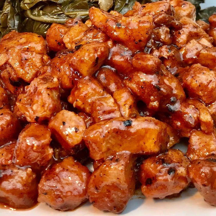 review photo of Homegrown Smoker Smoked Chikn shared by @pdxveg on 15 Aug 2021 - review