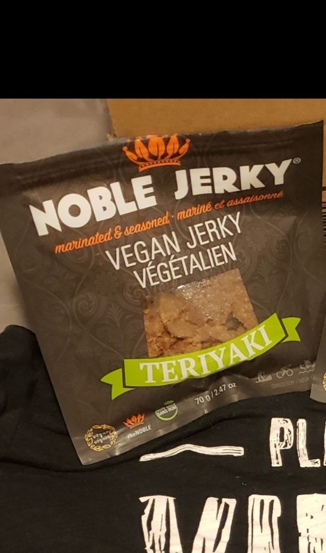 photo of Noble Jerky Vegan Jerky Teriyaki shared by @kayzie on  02 Mar 2020 - review