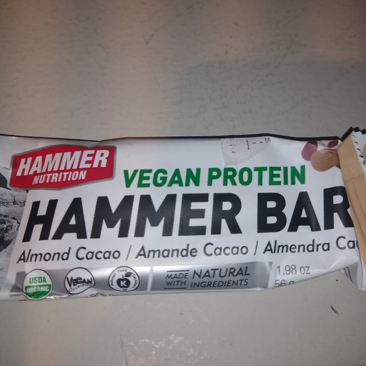 review photo of Hammer nutrition Vegan Protein Vegan protein hammer bar shared by @danielamendoza on 02 Jun 2021 - review