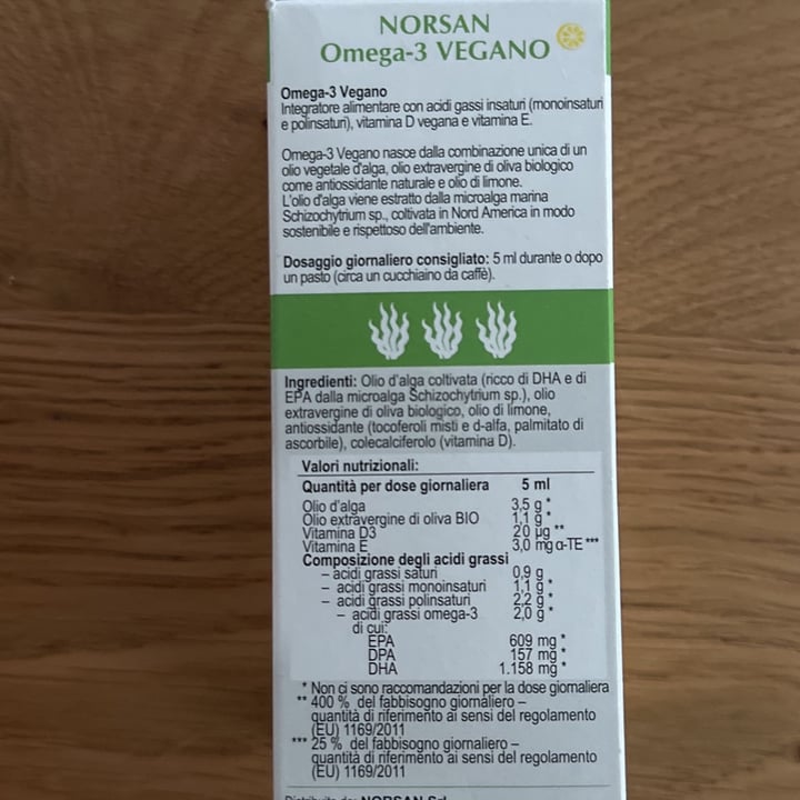 review photo of Norsan Omega-3 Vegan shared by @aquafaba89 on 01 Dec 2022 - review