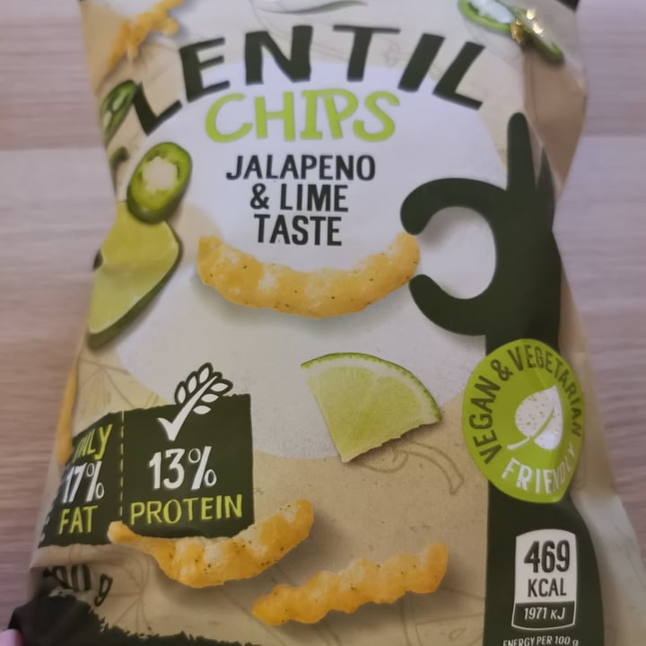 photo of Oho! Jalapeño and Lime Lentil Chips shared by @hajnalkaveronika on  29 Jan 2022 - review