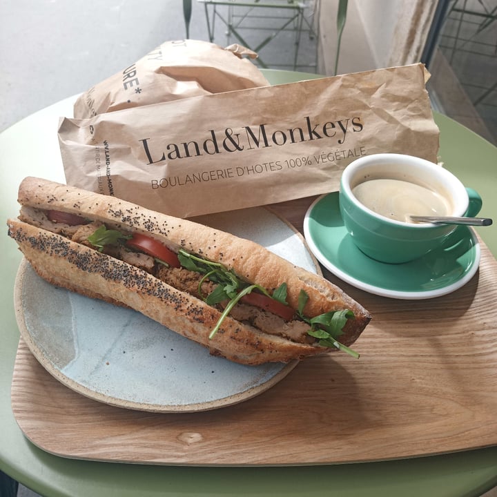 photo of Land&Monkeys Sandwich fermier shared by @windowmaker1 on  06 Jun 2021 - review