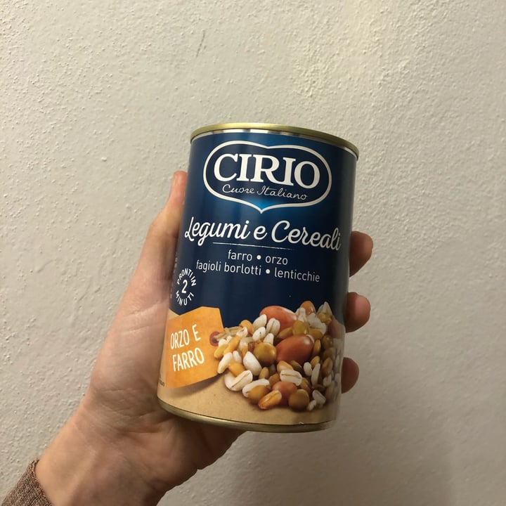 review photo of Cirio Legumi e Cereali shared by @sofiaaa96 on 02 Apr 2022 - review