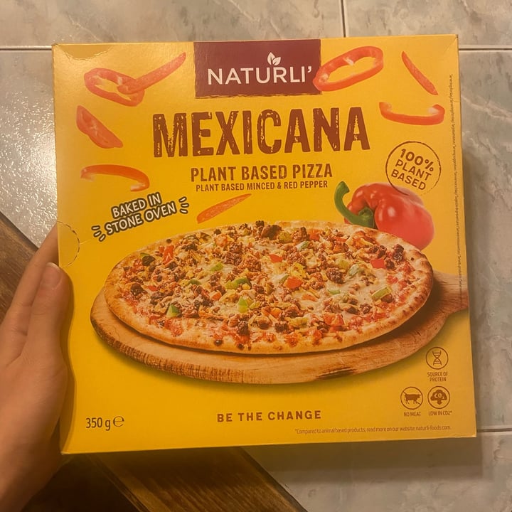 photo of Naturli' Mexicana Pizza shared by @manamaria on  17 Feb 2022 - review