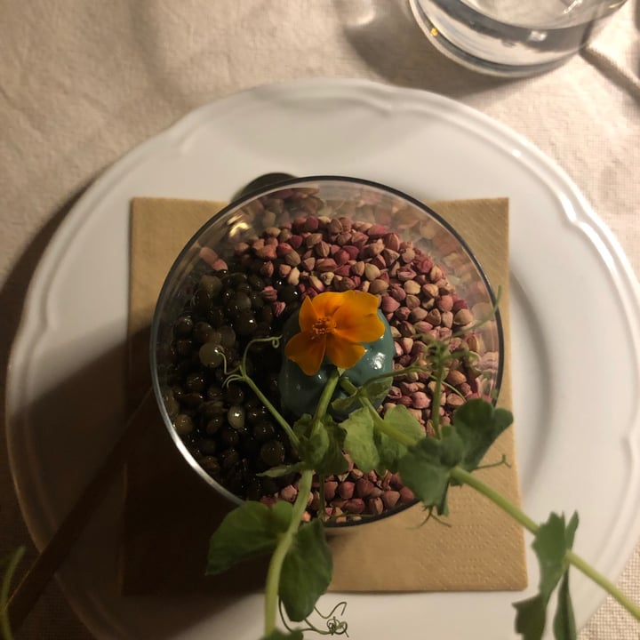 photo of Al Tiglio cucina naturale / Ristorante Veg Maionese con alga spirulina shared by @kalipaola on  01 Oct 2020 - review