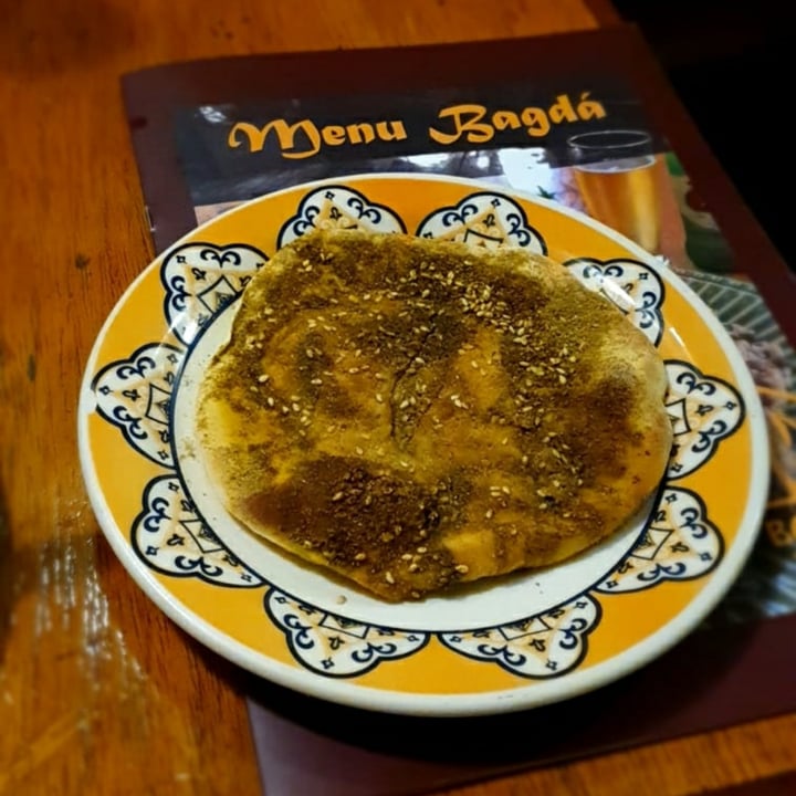 review photo of Bagdá Cozinha Árabe Esfiha de zatar shared by @ritaaparecida on 03 May 2022 - review