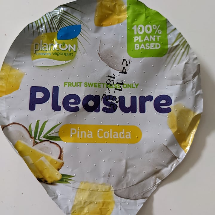 photo of Planton Pleasure - gusto piña colada shared by @lelina on  01 Nov 2022 - review
