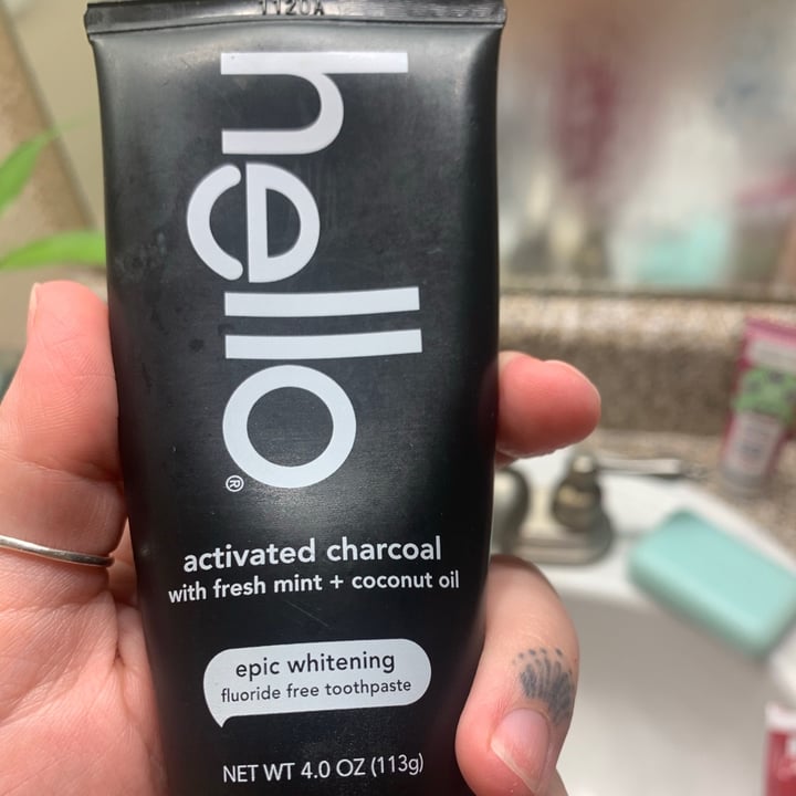 Hello Activated charcoal toothpaste Review abillion