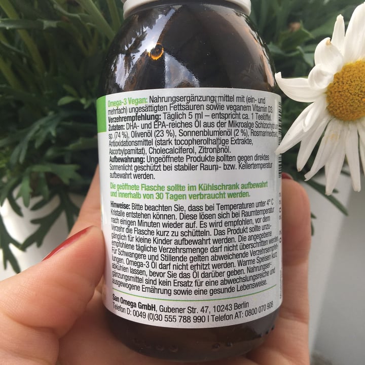 photo of Norsan: Omega 3 Oils Omega-3 Vegan shared by @nicolex on  20 May 2021 - review