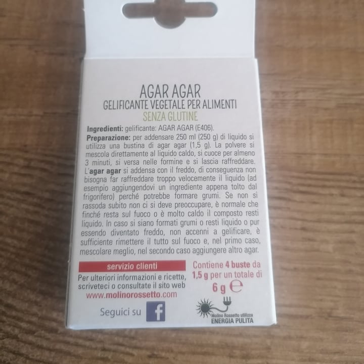 photo of Molino Rossetto Agar Agar shared by @giovy on  28 Aug 2022 - review