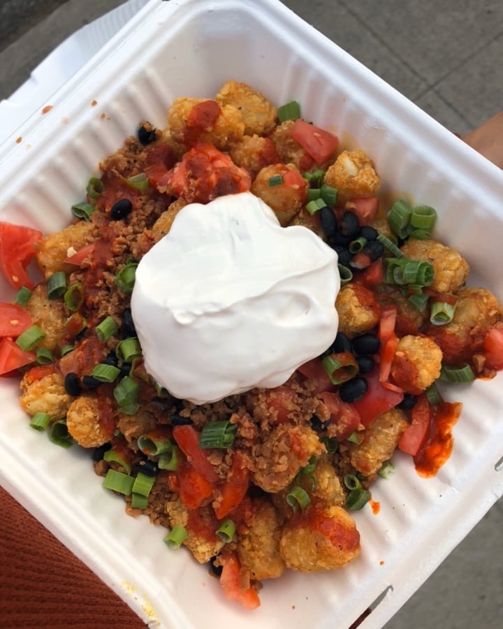 photo of Wayward Vegan Cafe Tot-chos shared by @meghanmc on  21 Dec 2019 - review