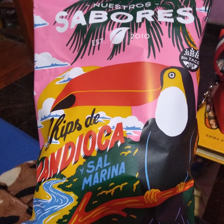 photo of Nuestros Sabores Chips De Mandioca shared by @lucila-w on  31 Mar 2021 - review