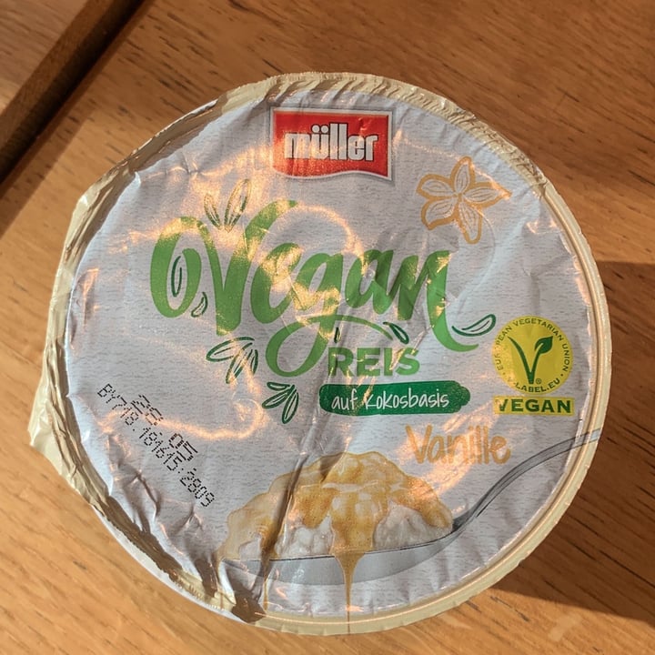 review photo of Müller Milchreis Vanille shared by @isabelcassandra on 12 May 2022 - review