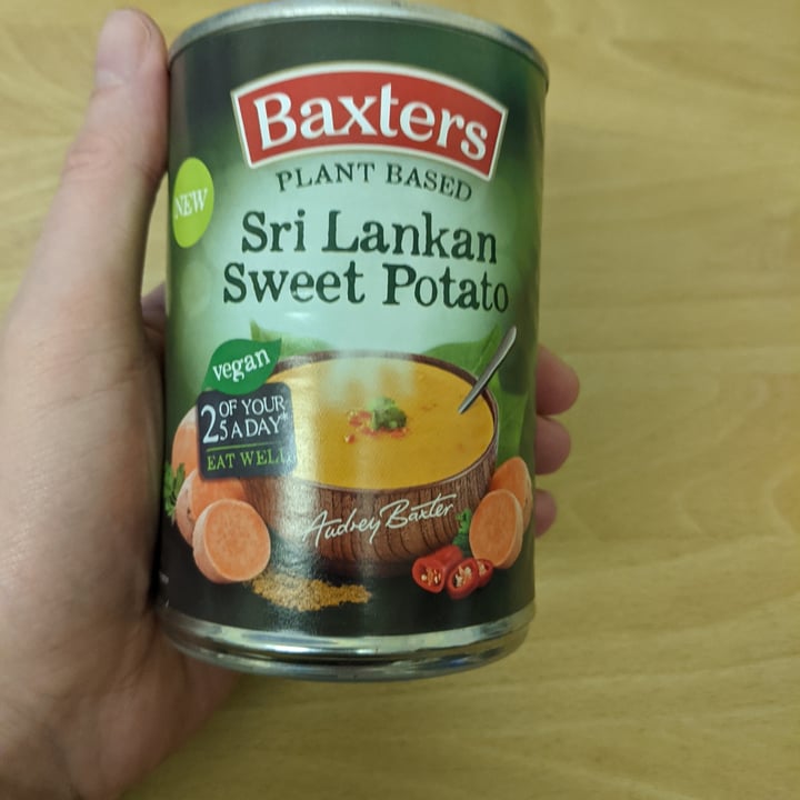 photo of Baxters Sri Lankan Sweet Potato Soup shared by @thebadassvegan on  04 Mar 2021 - review