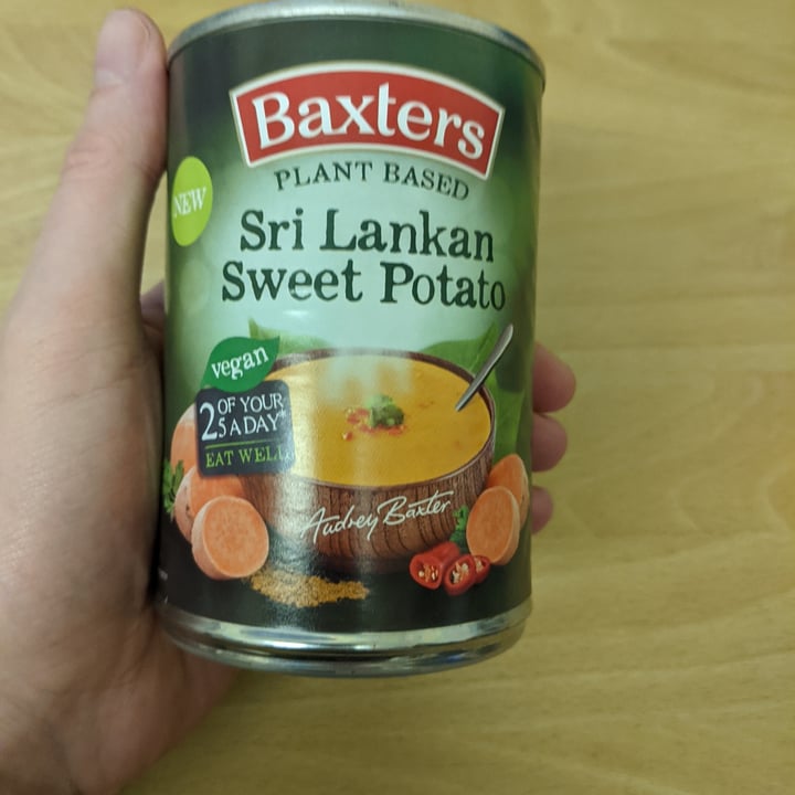 review photo of Baxters Sri Lankan Sweet Potato Soup shared by @thebadassvegan on 04 Mar 2021 - review