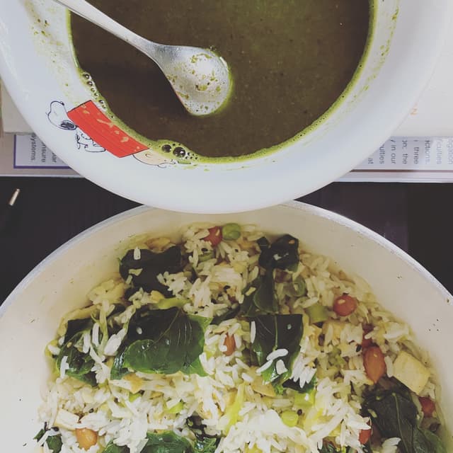 Photo of the dish “Thunder Tea Rice”