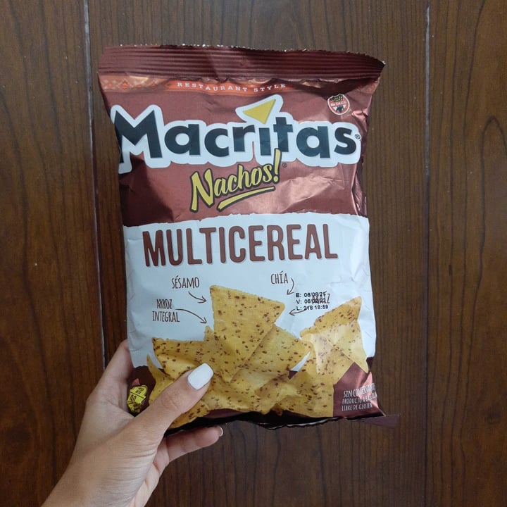 photo of Macritas Nachos Multicereal shared by @laracouronne on  05 Dec 2021 - review