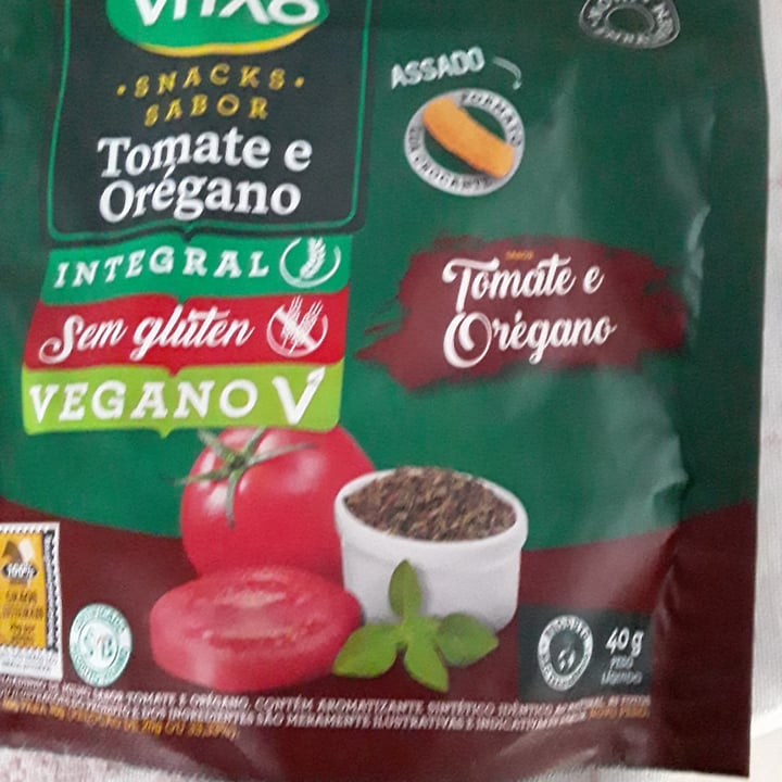 photo of VITAO Snacks Sabor Tomate & Orégano (Snacks Tomato & Oregano) shared by @lucimmm on  31 May 2022 - review