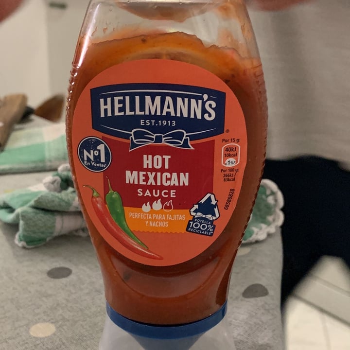 photo of Hellmann’s Hot Mexican Sauce shared by @alcudita on  20 Oct 2021 - review