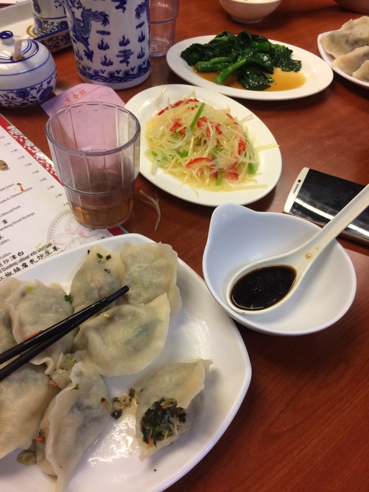 review photo of Hometown Dumpling Vegetarian dumplings shared by @puomisto on 13 Jun 2019 - review