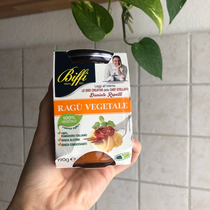 photo of Biffi Che Sugo! Ragù Vegetale (in vetro) shared by @giuliettaveg on  08 Mar 2021 - review