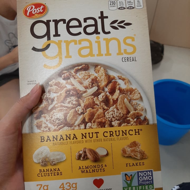 photo of Great Grains Banana Nut Crunch shared by @zysoong on  23 Aug 2020 - review
