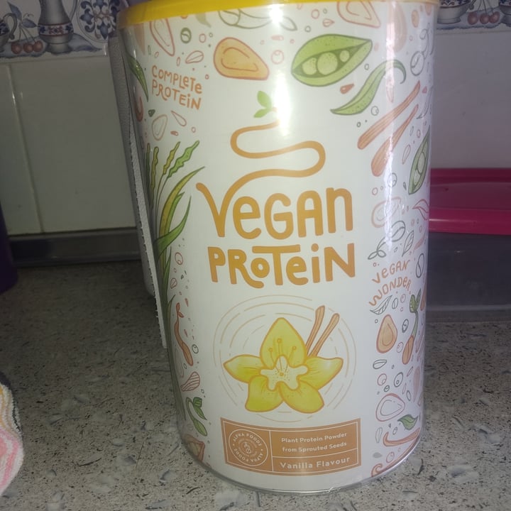 photo of Alpha Foods Vegan Protein vanilla shared by @fredoomfortheanimals on  29 Apr 2022 - review