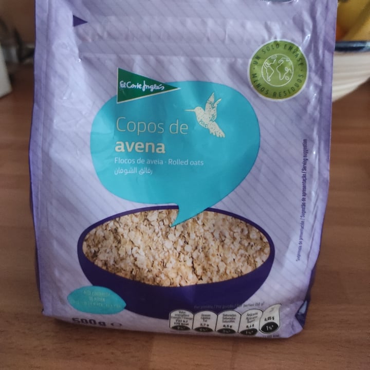 photo of El Corte Inglés Copos de avena shared by @dondetabea on  10 Jun 2021 - review