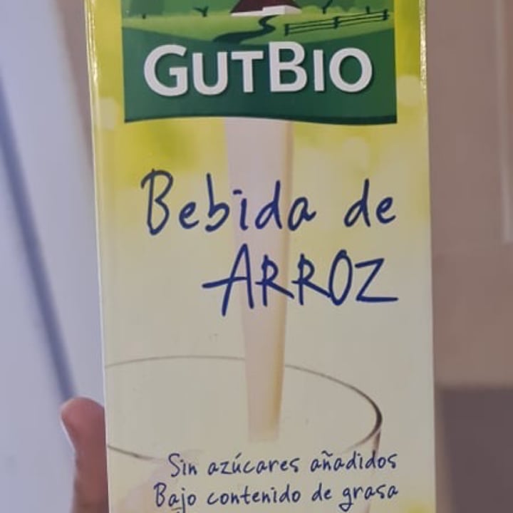 photo of GutBio Bebida de arroz shared by @rebeca.veg on  18 May 2020 - review