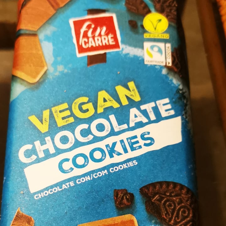 photo of Fin Carré Vegan Chocolate Cookies shared by @jessgrimaldi on  28 Jun 2022 - review