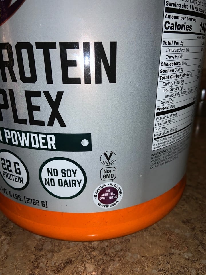 photo of NOW® Plant Protein Complex Protein Powder Creamy Vanilla shared by @hollyamber on  22 Dec 2019 - review