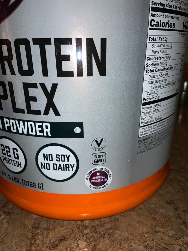 review photo of NOW® Plant Protein Complex Protein Powder Creamy Vanilla shared by @hollyamber on 22 Dec 2019 - review