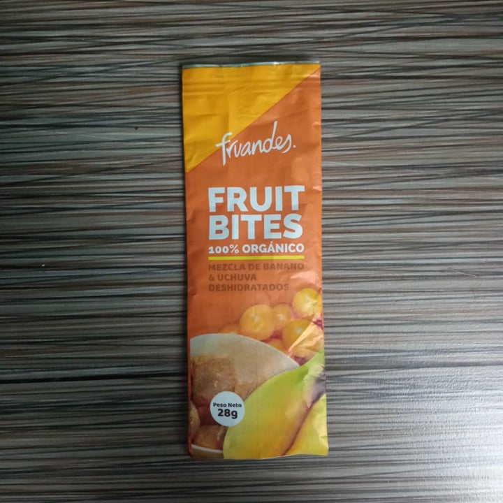 photo of Fruandes Fruit Bites Banano & Uchuva shared by @anaausique on  02 Nov 2021 - review